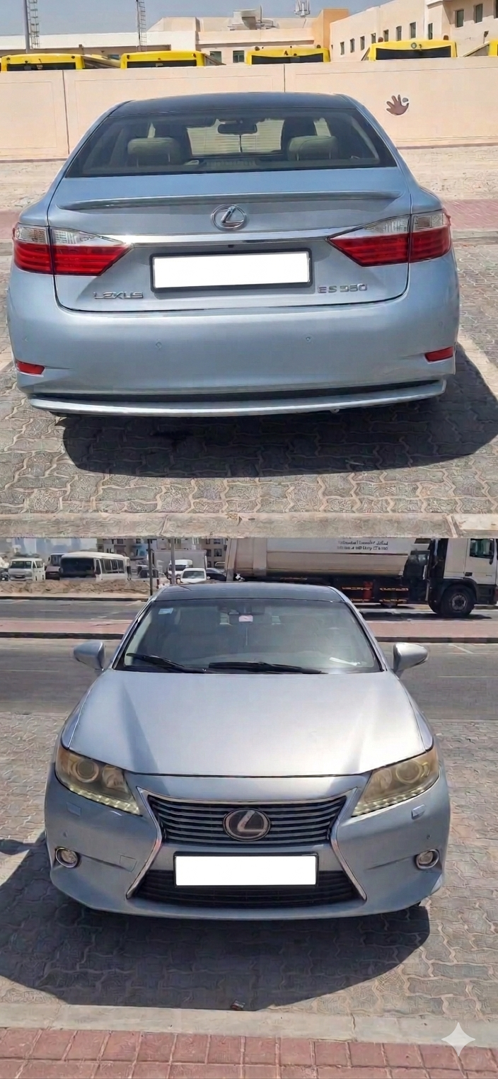 Blauw Lexus ES350 Platinum 2014